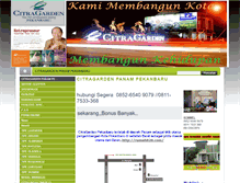 Tablet Screenshot of citragardenku.net